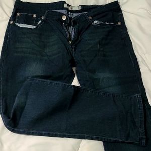 Blue rag jeans men's 38w 32l